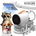 BOTLUXE Dog Vacuum for Shedding Grooming, 12000Pa Suction Dog Grooming Kit, Pet Hair Vacuum with 4 Tools, 2L Dust Cup, 3 Levels