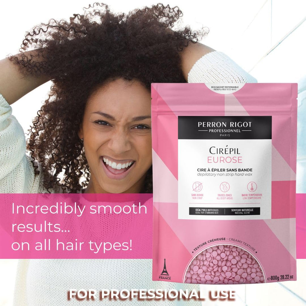 Cirepil EUROSE Stripless Hard Wax Beads Bag 28.22oz / 800g