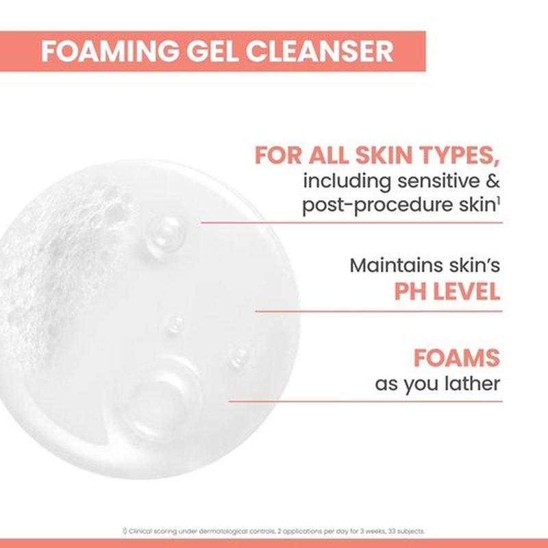 Avène Tolerance Daily Foaming Facial Cleanser - Gentle Face Wash for Sensitive Skin | Fragrance-Free, Glycerin & Niacinamide