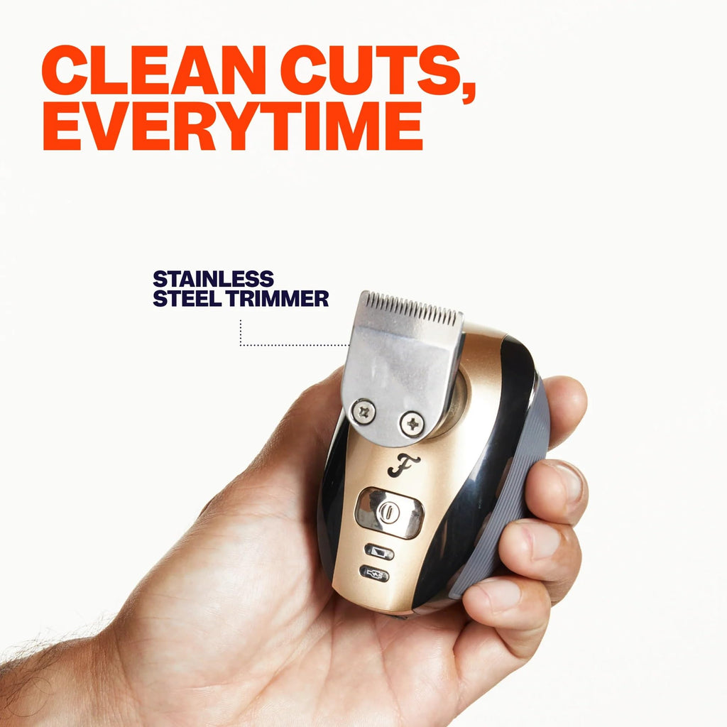 Freebird FlexSeries Precision Clipper & Guards for Detailing, Fading & Trimming – Professional Home Grooming Kit with 3 Safety Guards