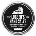 Walrus Oil - Logger's Hand Salve Cream | 100% Vegan, Beeswax-Free, 2oz - Nourishing Coconut & Cocoa Butter Blend