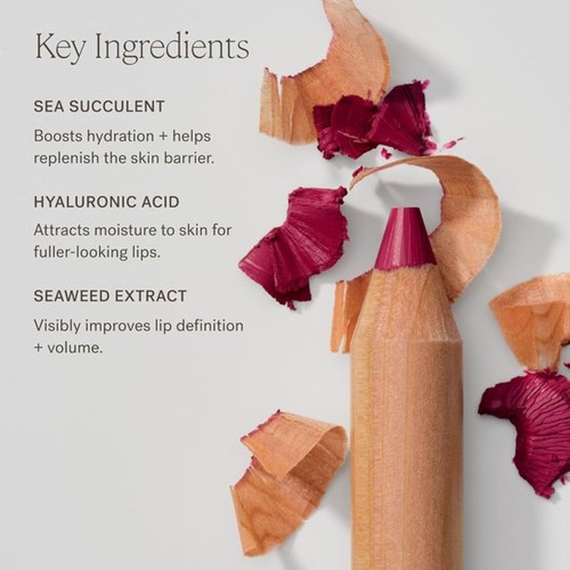 ILIA - Lip Sketch Hydrating Crayon | Hydrate, Plump & Smooth | Long-Lasting, Bleed-Resistant Soft-Matte