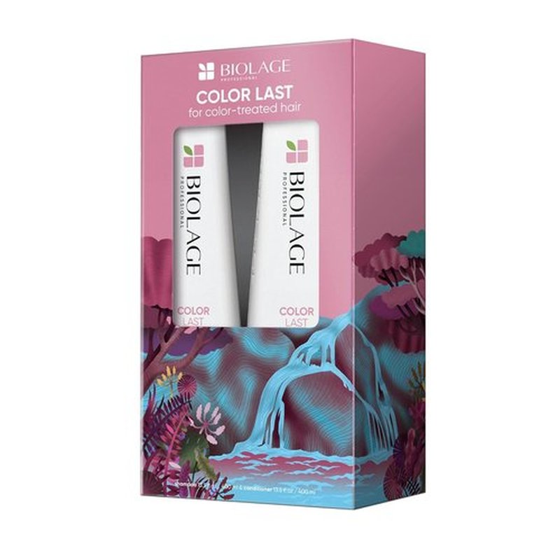 Biolage Color Last Shampoo & Conditioner Set - Protects Color & Maintains Vibrancy | Paraben & Silicone-Free | Vegan
