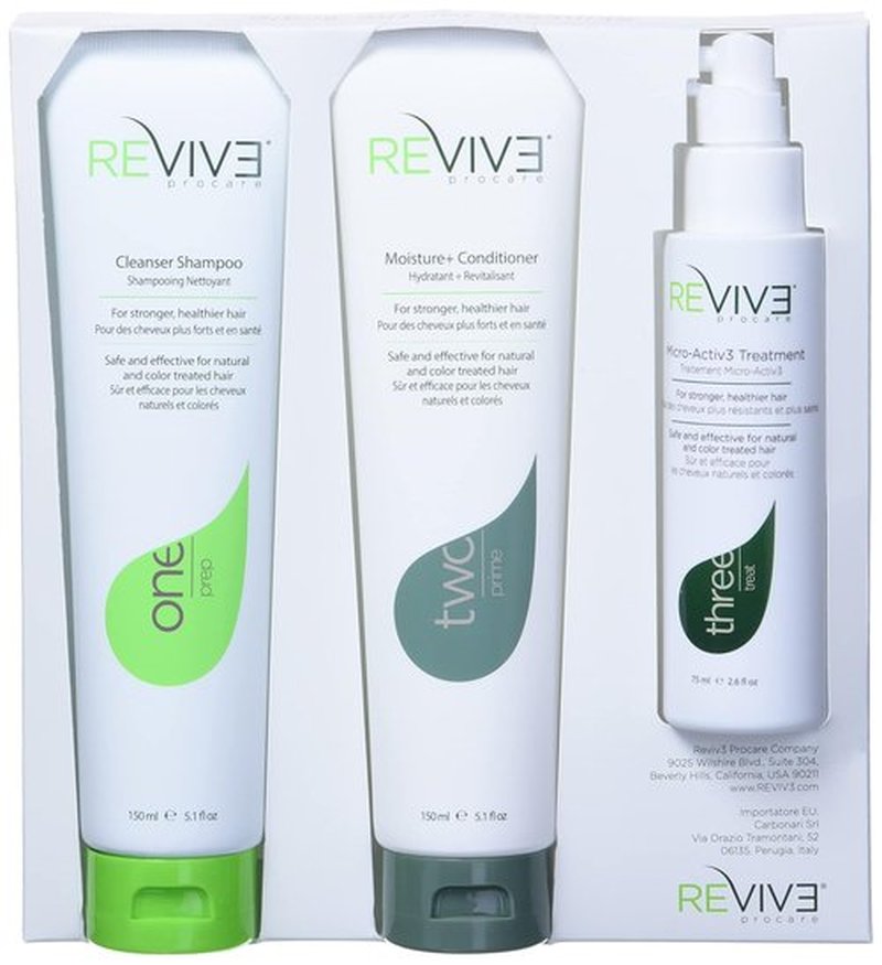 REVIV3 Procare 30 Day Trial Kit | 3-Part System for Fine, Thinning Hair - Sulfate & Paraben Free