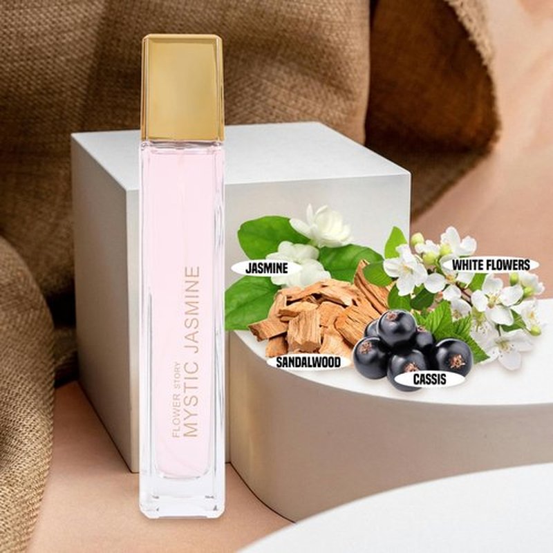 Regine Switzerland Mystic Jasmine Women’s Perfume - Elegant Floral Woody Eau de Parfum 100 ML