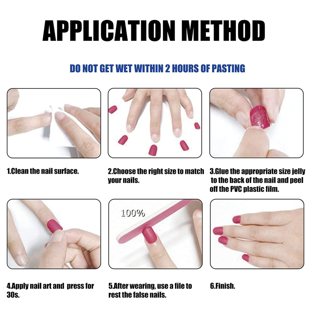 VOTACOS French Tip Press on Toenails Press on Nails Short Square 24PCS Fake Toeails with Ballerina Designs Nude Full Cover Glossy Toe Fake Nails Acrylic Toenails for Women Toe Nail X26