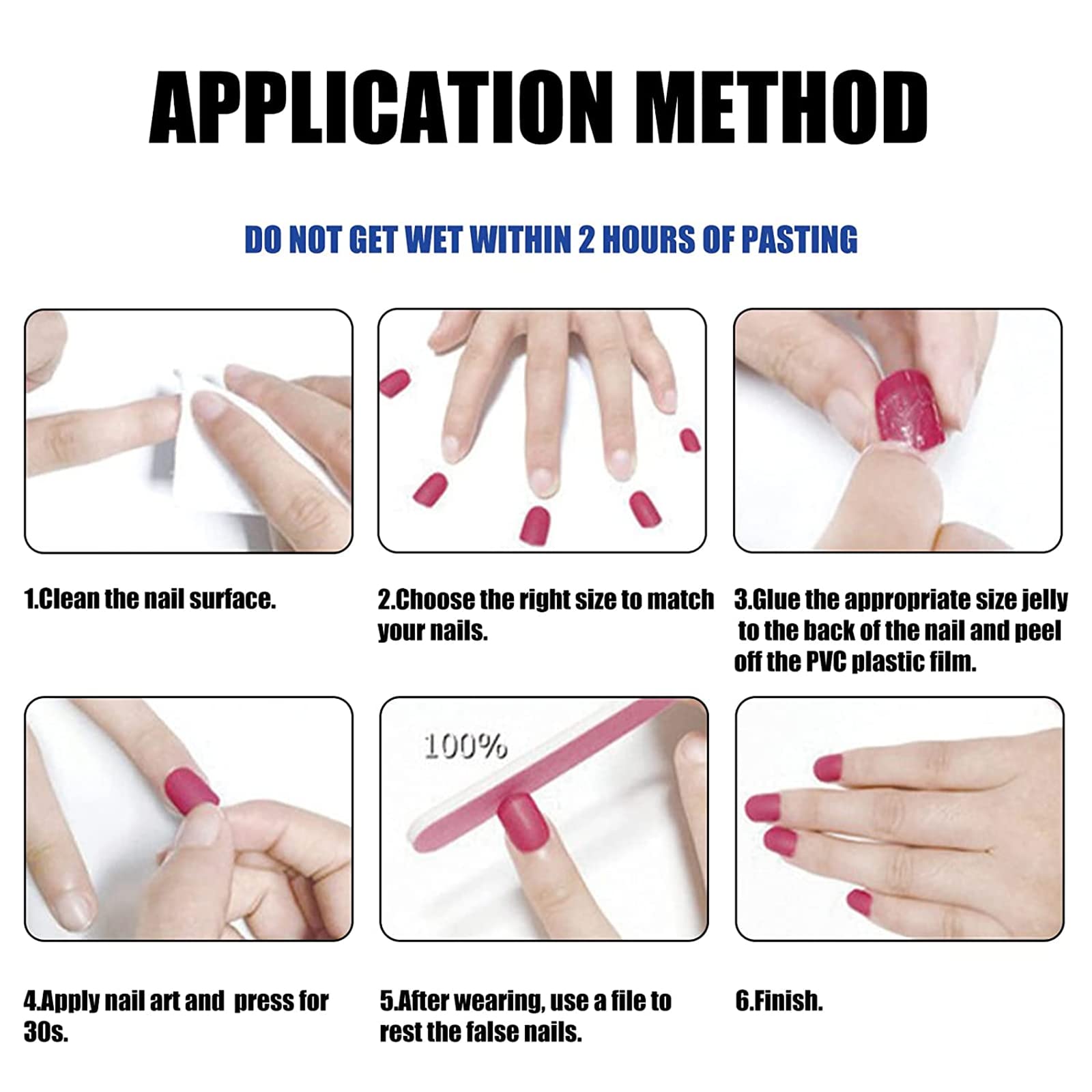 VOTACOS French Tip Press on Toenails Press on Nails Short Square 24PCS Fake Toeails with Ballerina Designs Nude Full Cover Glossy Toe Fake Nails Acrylic Toenails for Women Toe Nail X26