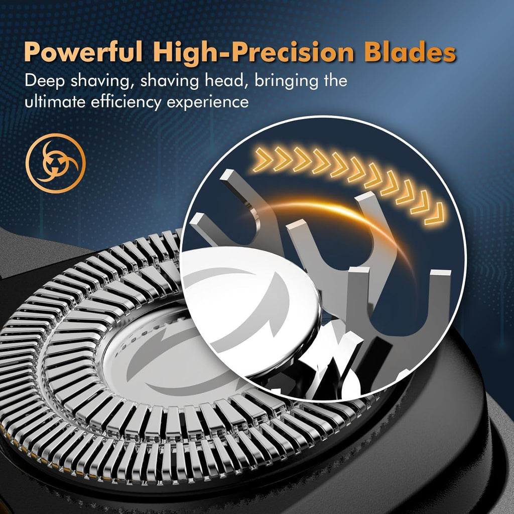 Shaver Replacement 6D Heads for Model 372