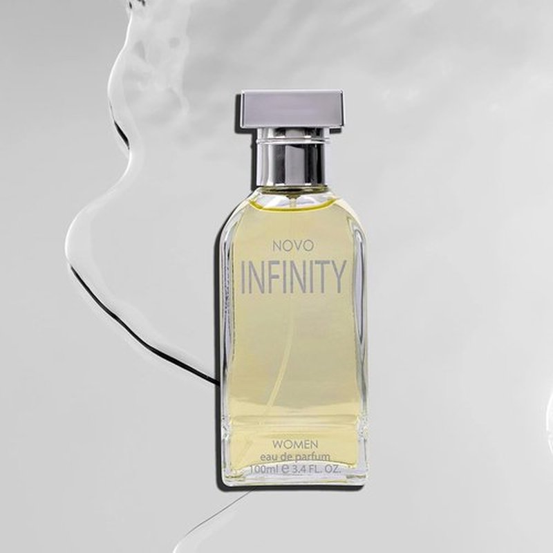 NovoGlow Infinity Eau De Parfum for Women - 3.4 Oz | Refreshing Citrus Floral & Musk Fragrance