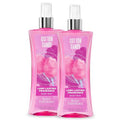 Body Fantasies Cotton Candy Fragrance Body Spray - 8 Fl Oz | Pack of 2 for All-Day Freshness