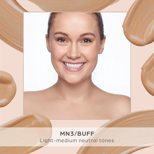 PÜR MINERALS 4-in-1 Tinted Moisturizer SPF 20 - Hydrating Primer & Foundation with Shea Butter, Aloe Vera & Vitamin B3 - Vegan & Paraben-Free