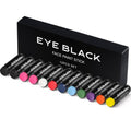 DALVGFN 12 PACK EYE BLACK STICK, Anti-Glare Eyeblack For Baseball Football Softball Lacrosse, Sweat-Proof Eye Black Grease Paint, Game Day Sports Fans Accessories, Smooth & Long Lasting