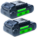 DTK Battery Replacement for Flex 24V Battery 2.5Ah - FX0111-1 2 Packs