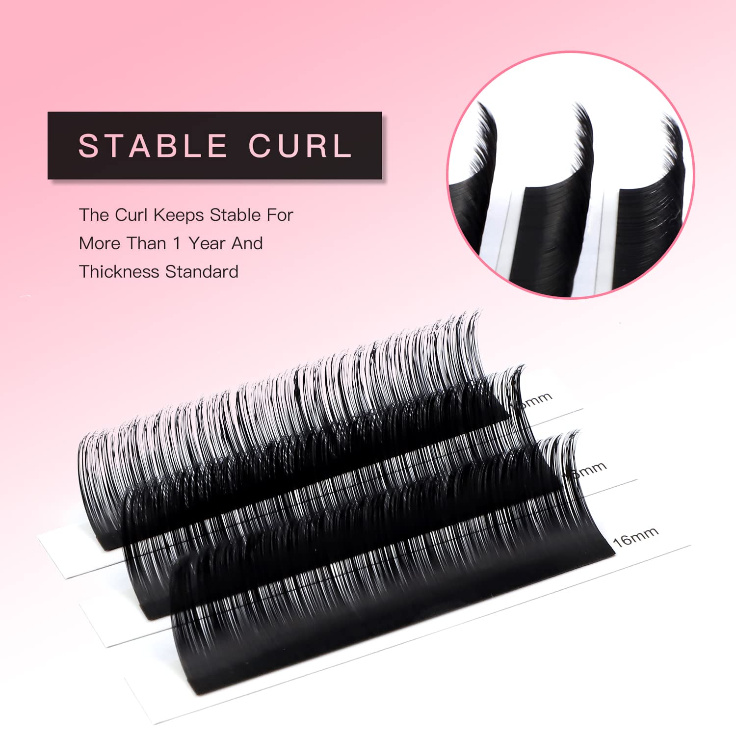 TDANCE Lash Extension Matte Black Eyelash Extension C CC D DD J B L Curl Volume & Classic Lash Extensions 0.03-0.18mm Thickness Professional Salon Use(0.03-C,8-15 mm)