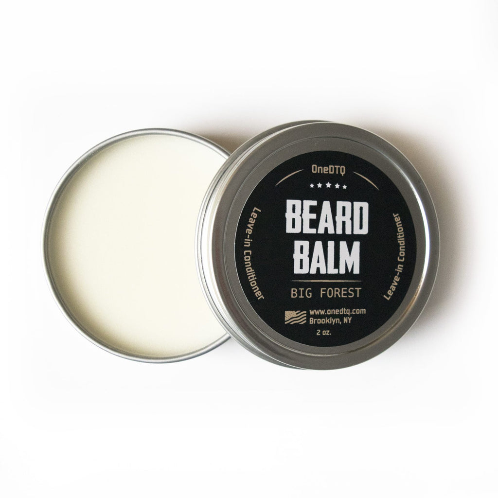Big Forest Beard Treatment Kit - Shampoo 9 oz, Oil 1 oz, Balm 2 oz, Brush - Wood Scent - 100% Natural and Organic Growth Care Products in Premium Gift Box