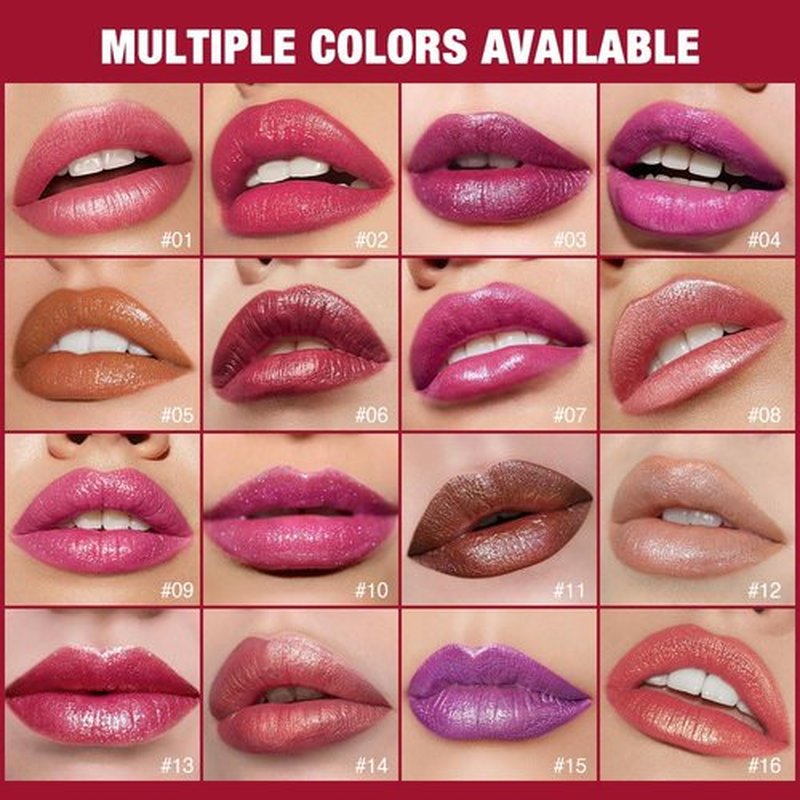 Skiennix Mauve Pink Shimmer Lipstick - Metallic Glow & Hydrating Formula | Long-Lasting Waterproof