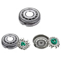 Suleto SH60/72 Replacement Head Blades Compatible with Philips Series 6000 Razor, Sh60 Replacement Head Compatible with noreclo Series 6000 Shaver, W/Brush for S6880/81, S6810/82, S6850/85, S6xxx