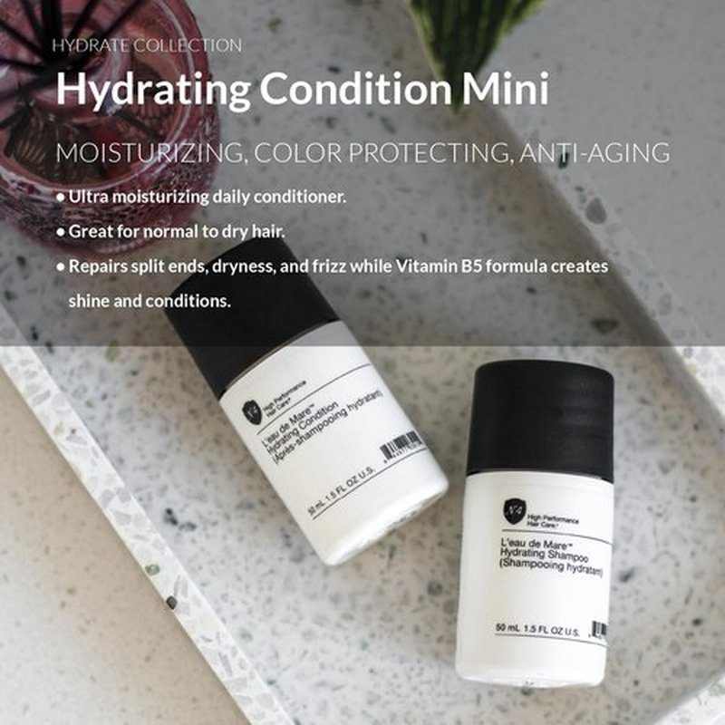 Number 4 Mini Hydrating Hair Conditioner - Travel Size Moisturizing Deep Conditioner for Dry, Damaged Hair | 1.5 oz