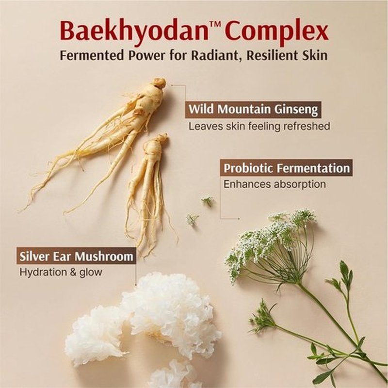 Sooryehan Hyobidam Fermented Bundle Gift Set (14fl oz) - Hyobidam Korean Skin Care Gift Set with Toner, Emulsion, Essence, Cream, Eye Cream, Mask & Foam,. Wild Ginseng Anti-Aging Hydration & Firming.