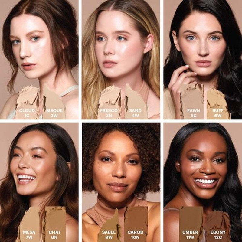 Glo Skin Beauty HD Mineral Foundation Stick - Buildable Concealer & Contour Makeup with Hyaluronic Acid - Versatile Shades