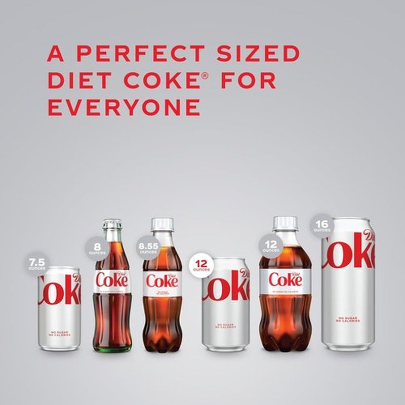 Diet Coke | Refreshing Soft Drink Cans - 12 Fl Oz, Pack of 12 for Ultimate Enjoyment