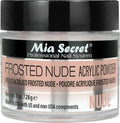 Mia Secret Frosted Nude Acrylic Powder - Made in USA | Available in Multiple Sizes (1 oz.)