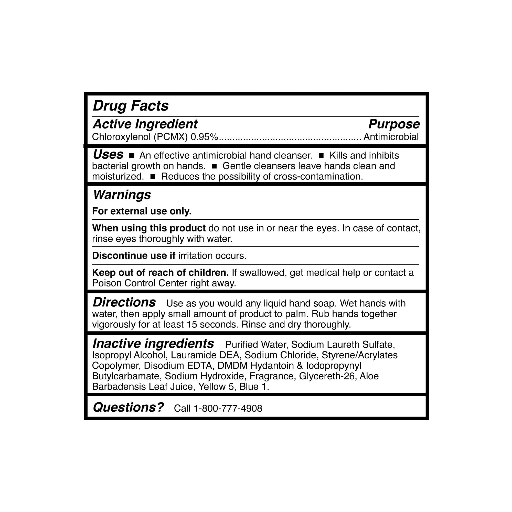 McKesson Antimicrobial Lotion Hand Soap with Aloe, 18 oz Pump Bottle [Pack of 1] - Herbal Scent, Keeps Hands Clean and Moisturized, Medical-Grade Soap