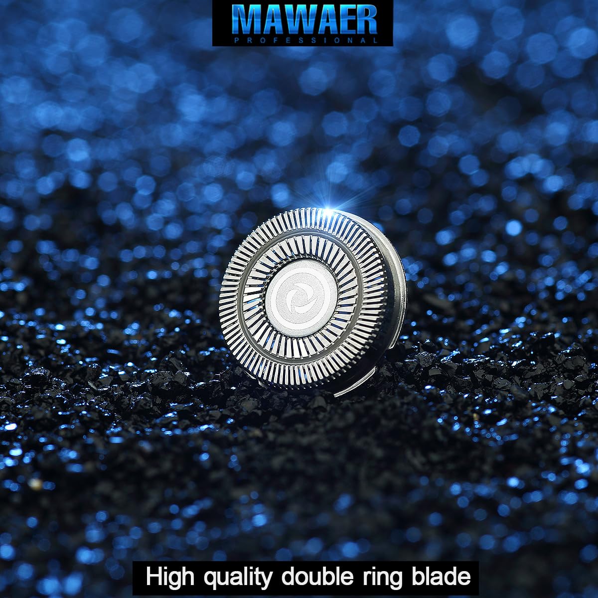 MAWAER 8 PCS Head Shaver Replacement Blades for Skull Shaver Pitbull Carver PRO 4 Head Electric Razor Replacement Head