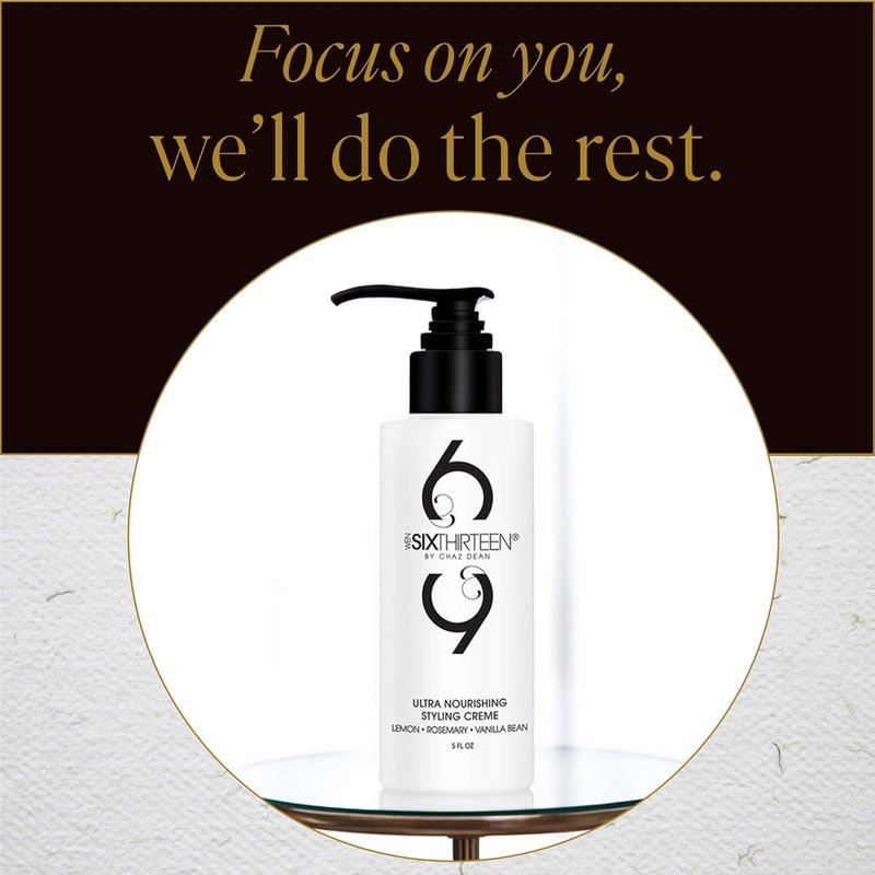 WEN 613 by Chaz Dean Ultra Nourishing Styling Cream - Anti-Frizz Hair Cream for All Hair Types | 5 Fl Oz