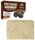 Men’s Natural Mechanic Soap for Hands & Body, 4oz Scented Pumice Soap Bar for Him – Extra Gritty Tough on Gunk & Greasy Grime – Quality Soap Handcrafted in the USA