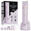 VG VOGCREST Eletctric Women's Trimmer: 2-in-1 Eletctric Shaver for Women