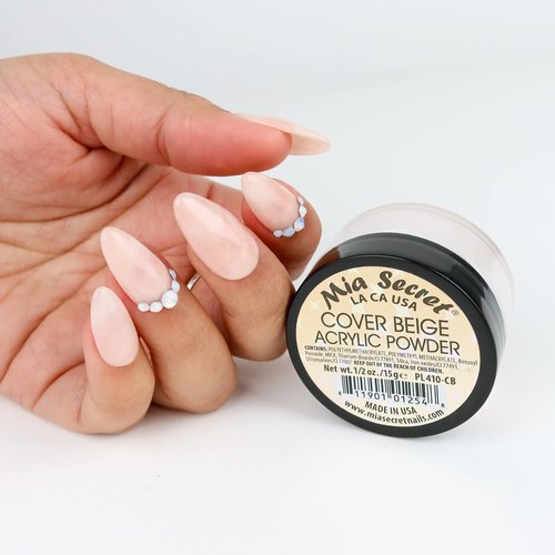 Mia Secret Cover Beige Acrylic Powder - 1.5 lbs