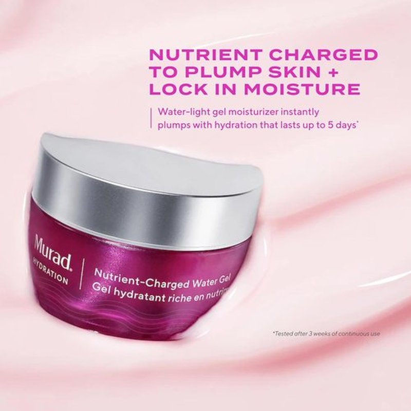 Murad Nutrient-Charged Water Gel - Hydrating Moisturizer for Women's Skin Care | Lightweight Formula