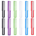 12Pcs Plastic Barber Comb Professional,Colorful Hair Styling Combs for Men Women, Fine Tooth Pack of Hair Cutting Comb,Professional Barber Combs Set,All Purpose Clipper Combs for Men