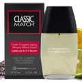 PB ParfumsBelcam CM Noir Eau De Toilette Spray for Men – Fresh Fougere Cologne, Bergamot, Basil, Patchouli, Long-Lasting Scent, Masculine Fragrance – 2.5 Fl Oz