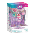 3C4G: Tiny Treats Trolley Lip Gloss Set with Scented Lip Glosses & Rolling Mini Shopping Cart for Girls Ages 8+