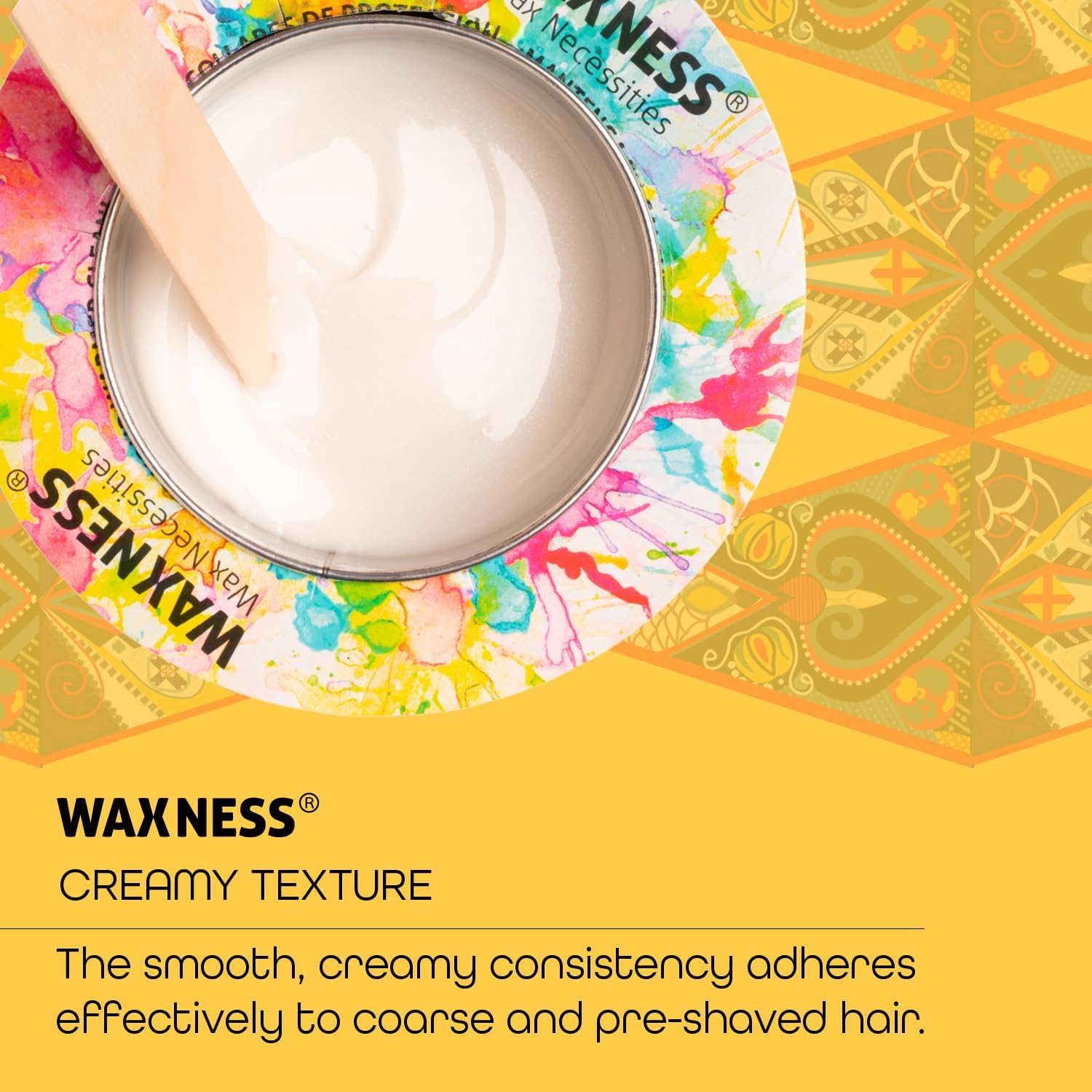 Waxness Russian Pearl Hard Wax Beads Bulk 22 lb (10 kg) – Rosin-Free Stripless Hard Wax with Creamy Texture and Skin Visibility, Salon Use – Made in Italy