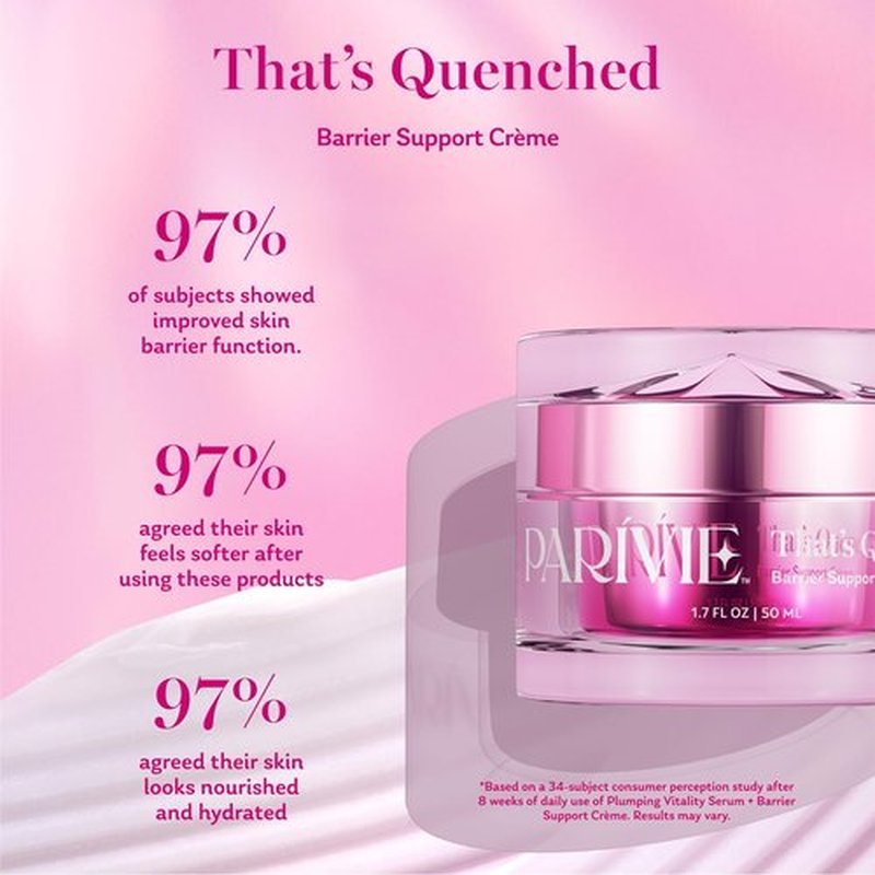 Parivie That’s Quenched Barrier Support Crème – Hydrating Moisturizer with inPHinite Youth Technology – Helps strengthen Skin Barrier, Hydrates and Replenishes Moisture – 1.7 fl oz