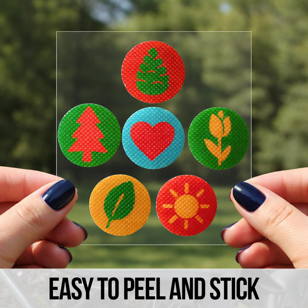 RiptGear Natural Mosquito Patch Stickers for Kids - Insect Citronella Oil Stickers (78 Pack)