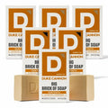 Duke Cannon Supply Co. Extra Large Bar Soap Bundle - Men's Natural Bar Soap with Masculine Scents - American-made soap - All Skin Types -Big Brick of Soap - 6 Pack - Sawtooth,10 oz (6 Pack)
