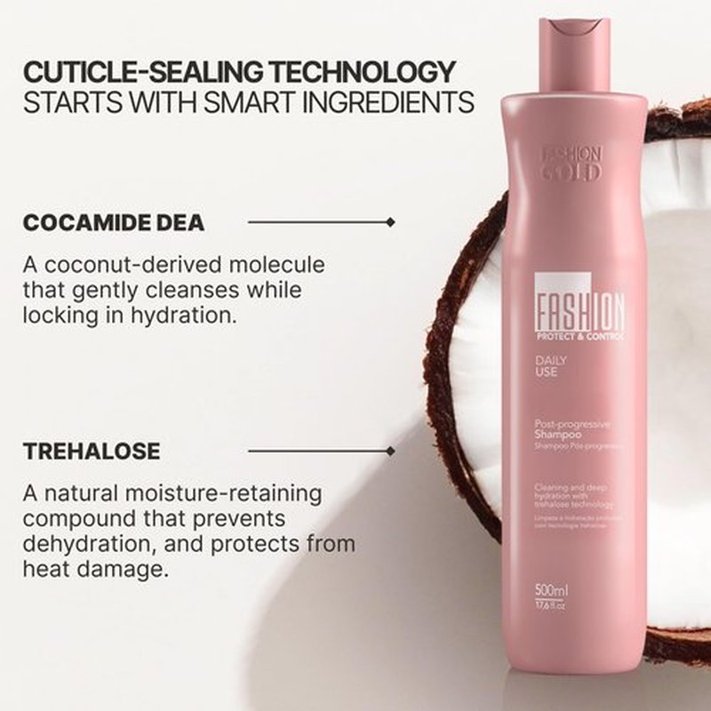 Fashion Gold SHAMPOO - 500ml / Protect & Control