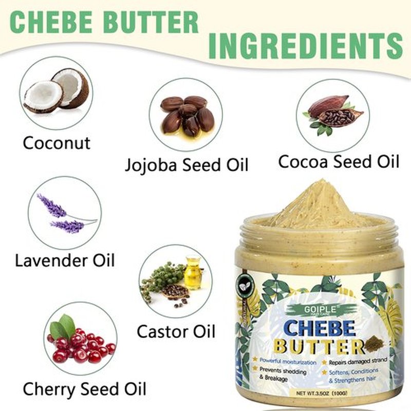 Natural Chebe Hair Oil for Hair Growth Chebe Oil Moisturizer for Scalp, African Chebe Powder for Hair Growth Stronger, Thicker, Longer Hair, 10 in 1 Chebe Hair Growth Oil Braid Bonnet for Sleeping