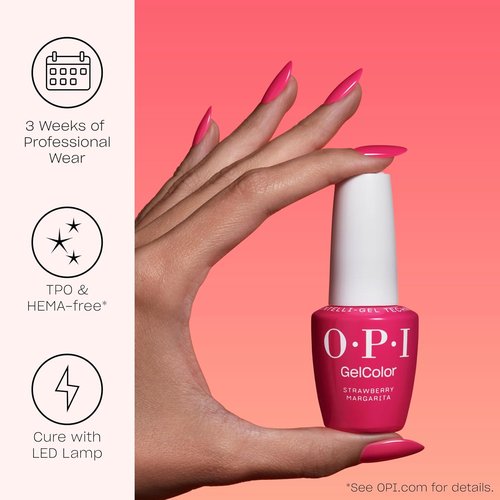OPI GelColor Gel Nail Polish - Yellow & Orange Shades | Salon-Quality Shine, Long-Lasting Wear | 0.5 Fl Oz