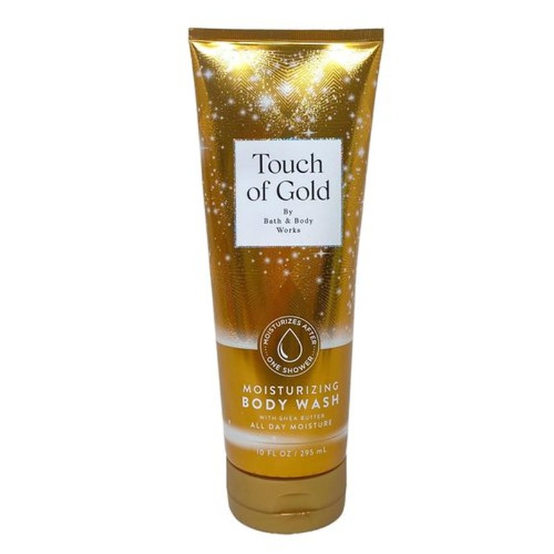 Bath & Body Works Touch of Gold Body Wash & Cream Duo Set | Moisturizing with Natural Oats Soap - Full Size