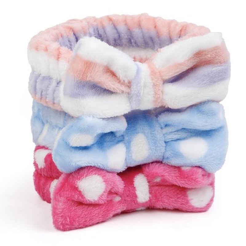 Huachi Headbands for Washing Face Spa Headbands for Women Bulk: Cute Skincare Makeup Headband, Facial Face Wash Head Bands 8Pack Stocking Stuffers for Womens and Teen Girls