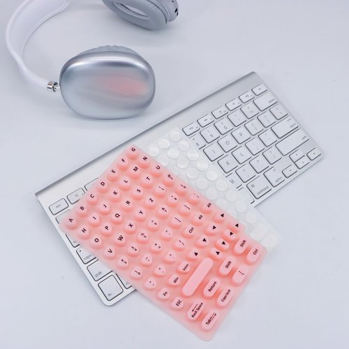 Skin Care Tools, Raised Keyboard Stickers for Long Nails with Letters,Heart-Shaped Reusable Adhesive Protective Type Long Nail Keyboard Stickers for Typing, Gaming & Nail Art (70 Pcs)