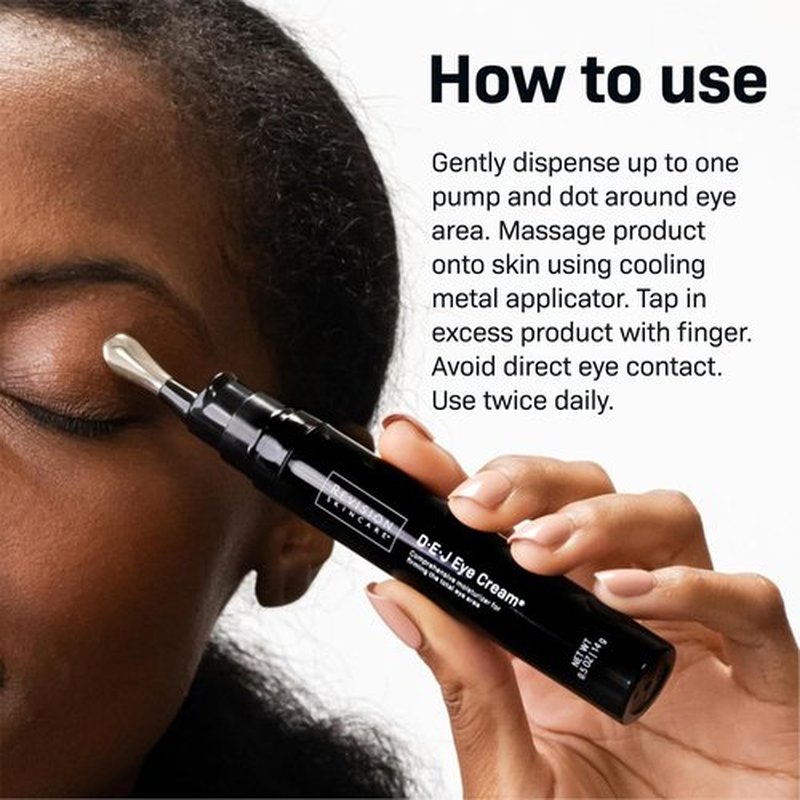 Revision Skincare D·E·J Eye Cream® - Firming Moisturizer for Fine Lines & Wrinkles | Anti-Aging Treatment