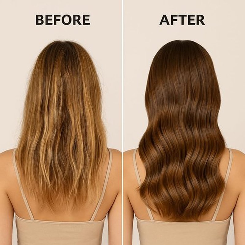 Silky Mask Hair Mask - Natural Formula for Deep Hydration & Frizz Reduction | 8.8 oz