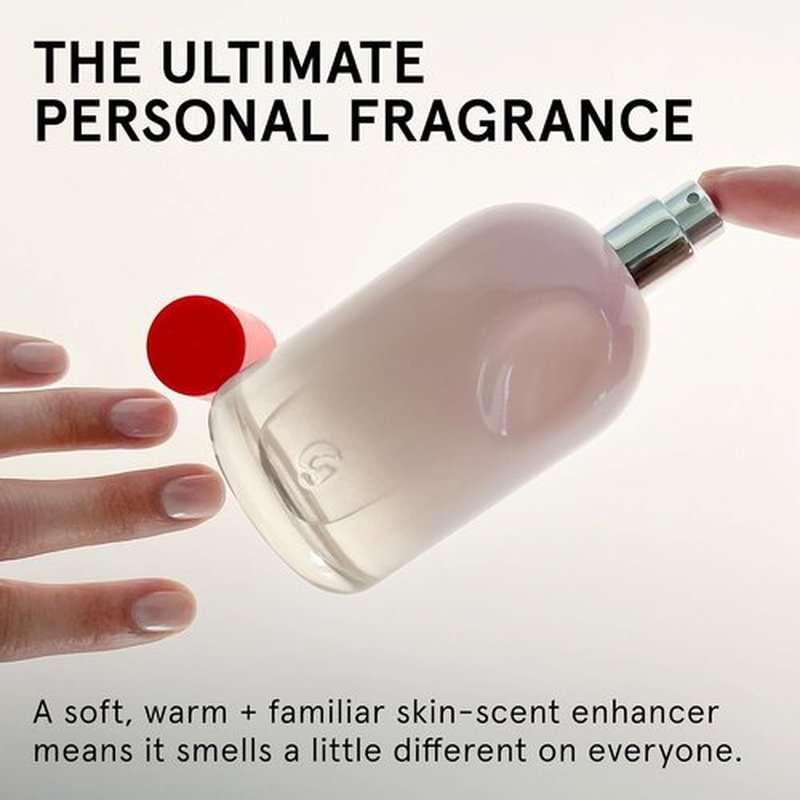 Glossier You Eau de Parfum - Unisex Skin-Scent Enhancer with Musky, Warm & Spicy Notes | 8ml Travel Size