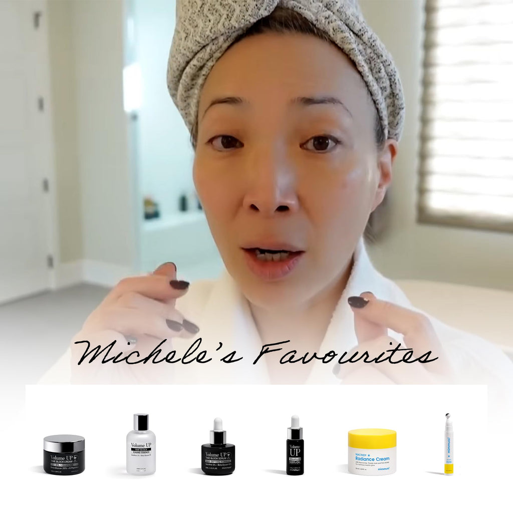 mimmua! Volume UP Toning Essence & Serum & Cream for Skin Volume | Volufiline, Beta Glucan, Peptides | Botox in a Bottle | Plumps Skin by Stimulating Fat Cells | Anti-Aging Topical Filler